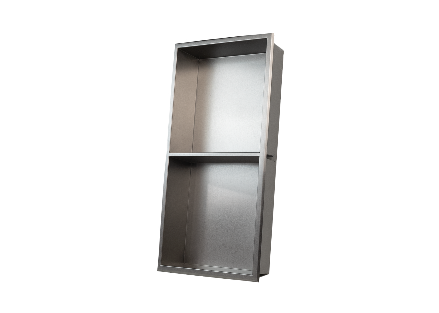 STAINLESS STEEL SHOWER NICHE WITH SHELF (Preview only)