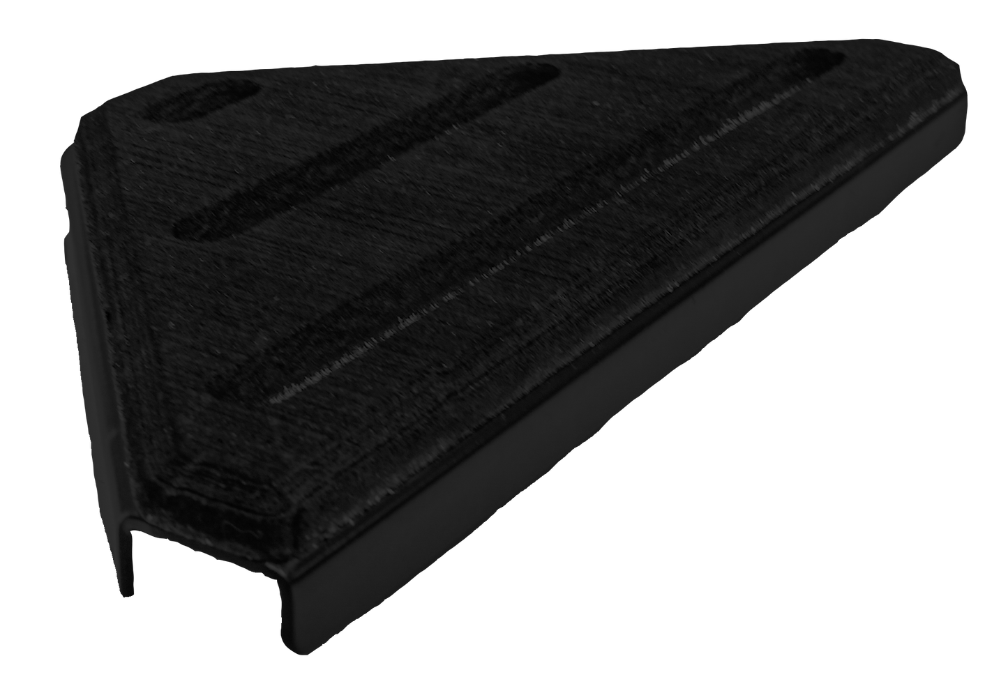 SHOWER SHAVE SHELF WITH AG SLIP-RESISTANT MAT INSTALLED